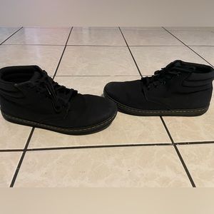 Black canvas doc martens chukka men’s size 12